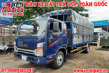 Xe Tải JAC N680 6.5 Tấn Thùng Bạt 2023 | Xe Tải JAC 6T5 N680 Thùng Dài 6.2M Máy Đức DEV